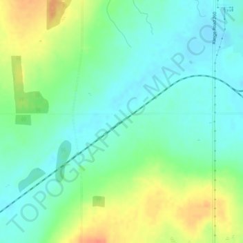Mappa topografica Prentiss, altitudine, rilievo