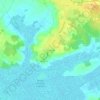 Mappa topografica L'Île d'Étaules, altitudine, rilievo