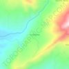 Mappa topografica Nuevo Mundo, altitudine, rilievo