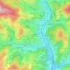 Mappa topografica Les Arnauds du Haut, altitudine, rilievo