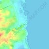 Mappa topografica Borgo 84, altitudine, rilievo
