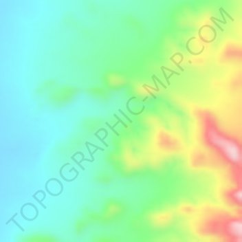 Mappa topografica Uturunco, altitudine, rilievo