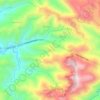 Mappa topografica Yarlı, altitudine, rilievo
