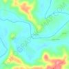 Mappa topografica Falls of Rough, altitudine, rilievo