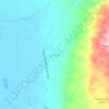 Mappa topografica San Jose, altitudine, rilievo