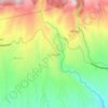 Mappa topografica Cawayan, altitudine, rilievo