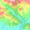 Mappa topografica Artaj, altitudine, rilievo