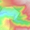 Mappa topografica Piduan Falls, altitudine, rilievo