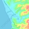 Mappa topografica La Cabaña, altitudine, rilievo