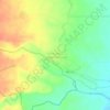 Mappa topografica Santa Rosa (General Pinzón), altitudine, rilievo