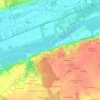Mappa topografica Le Carroir, altitudine, rilievo
