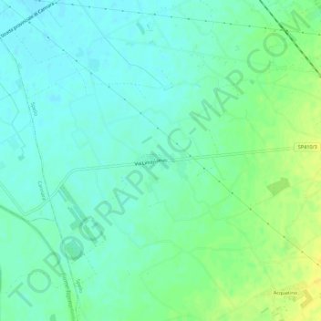 Mappa topografica Limiti, altitudine, rilievo
