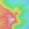 Mappa topografica Mount Neville, altitudine, rilievo