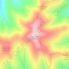 Mappa topografica Big Bald, altitudine, rilievo