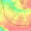 Mappa topografica Monflières, altitudine, rilievo