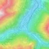Mappa topografica Böckstein, altitudine, rilievo