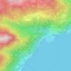 Mappa topografica Oggiogno, altitudine, rilievo