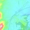 Mappa topografica Orrtanna, altitudine, rilievo