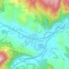 Mappa topografica Calmazzo, altitudine, rilievo