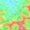 Mappa topografica Prinsach, altitudine, rilievo