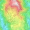 Mappa topografica Campofontana, altitudine, rilievo