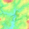 Mappa topografica L'Étang Blanc, altitudine, rilievo
