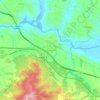 Mappa topografica Montalto, altitudine, rilievo