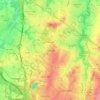 Mappa topografica Sterling, altitudine, rilievo