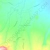 Mappa topografica Cove, altitudine, rilievo