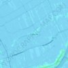Mappa topografica Cabauw, altitudine, rilievo