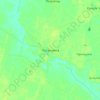 Mappa topografica Лосиновка, altitudine, rilievo