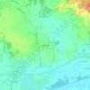 Mappa topografica Les Braudières, altitudine, rilievo