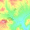 Mappa topografica Maíllo, altitudine, rilievo
