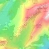 Mappa topografica sa Trona, altitudine, rilievo