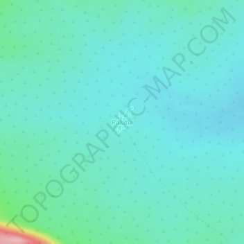 Mappa topografica Palutla, altitudine, rilievo