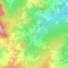Mappa topografica Quercè, altitudine, rilievo