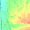 Mappa topografica Boretti, altitudine, rilievo