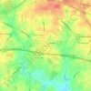 Mappa topografica Knollwood, altitudine, rilievo