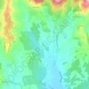 Mappa topografica La Gondrone, altitudine, rilievo