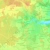 Mappa topografica Les Longues Haies, altitudine, rilievo