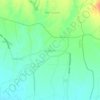 Mappa topografica Saverona, altitudine, rilievo