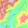 Mappa topografica Matanza, altitudine, rilievo