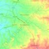 Mappa topografica Kozhinjampara, altitudine, rilievo