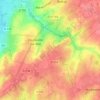 Mappa topografica Village Bouillon, altitudine, rilievo