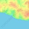 Mappa topografica La Gauvinière, altitudine, rilievo