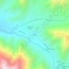 Mappa topografica Rapel, altitudine, rilievo