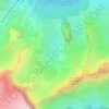 Mappa topografica Vallon d'Ane, altitudine, rilievo