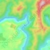 Mappa topografica Bitbit, altitudine, rilievo