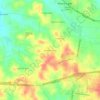 Mappa topografica Pleasant Grove, altitudine, rilievo