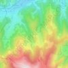 Mappa topografica Stemlisberg, altitudine, rilievo